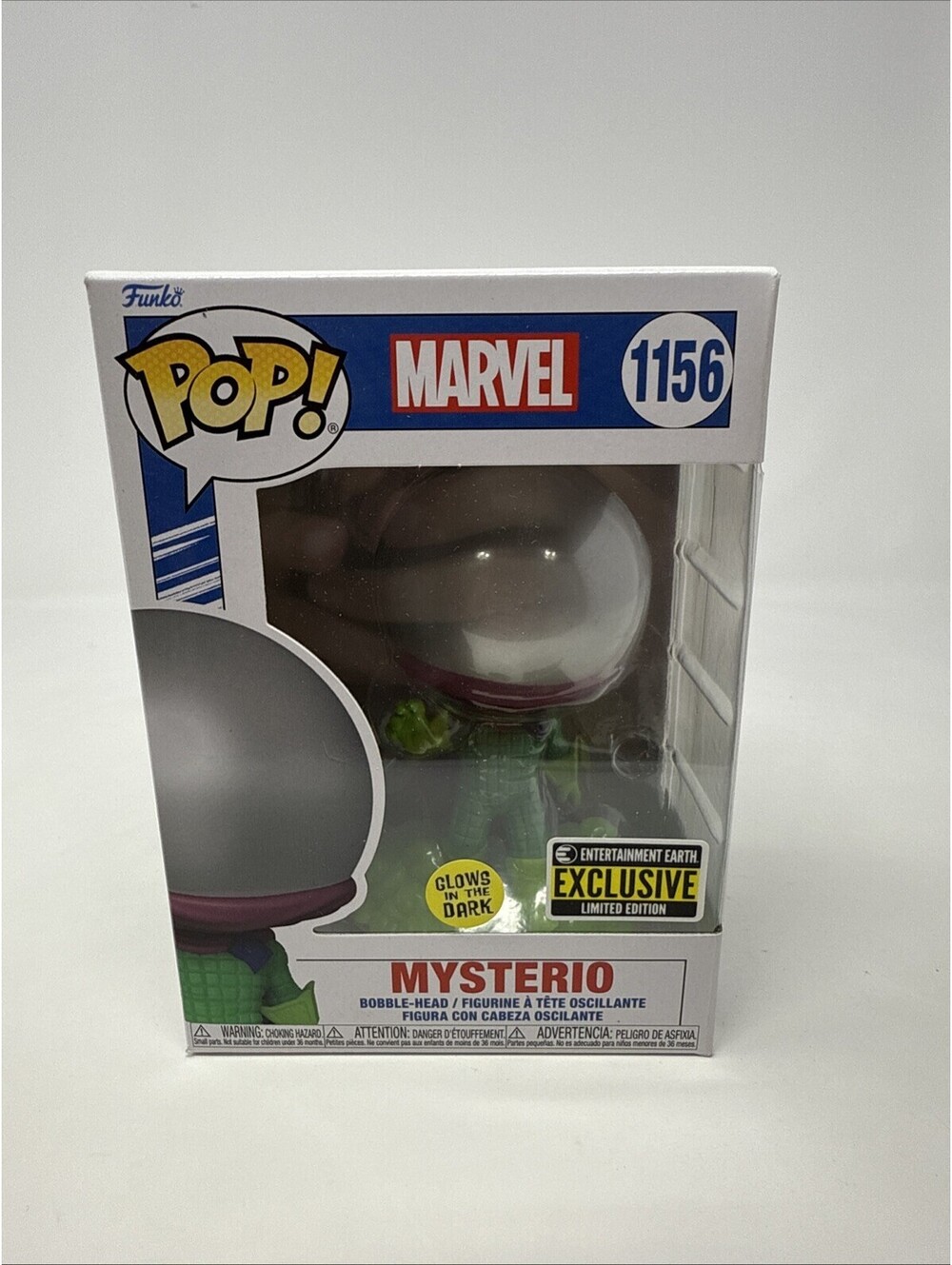 Funko Pop! Mysterio GITD 1156 Limited Edition Exclusive New